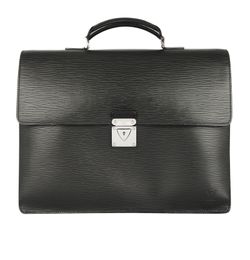 Robusto Briefcase, Epi, Black, RI3067(2007), DB/K